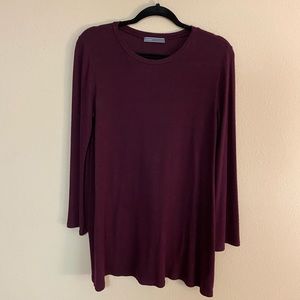 Super soft burgundy dress